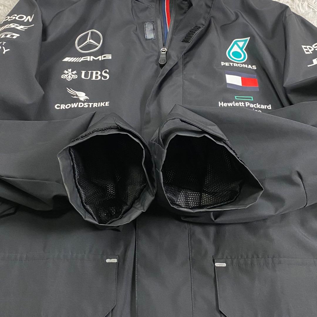 超希少✨極美品 メルセデスAMG ペトロナスF1 チーム リングジャケット 黒L