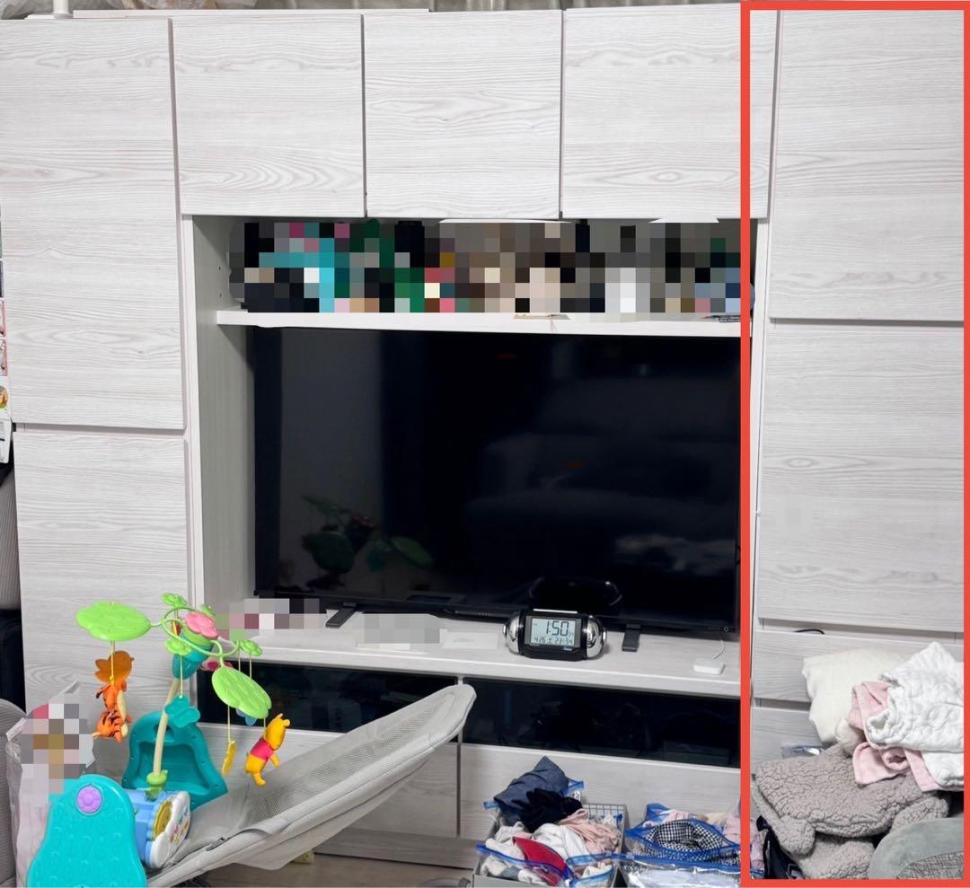 ※にぼ※【元値4万円 美品ニトリ 壁面ユニットキャビネット】※5/11まで