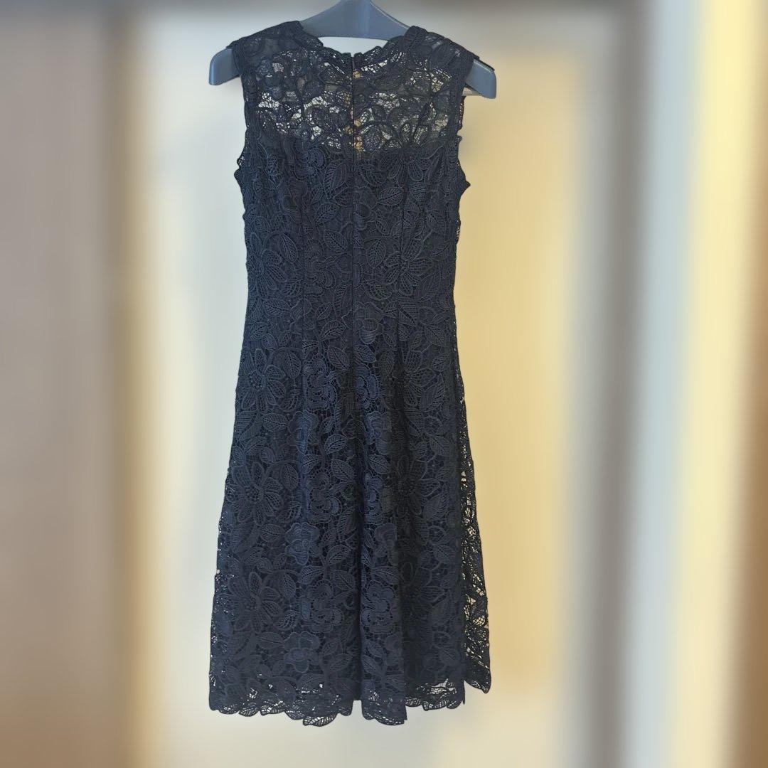 TADASHI SHOJI ネイビー レースワンピース サイズ2