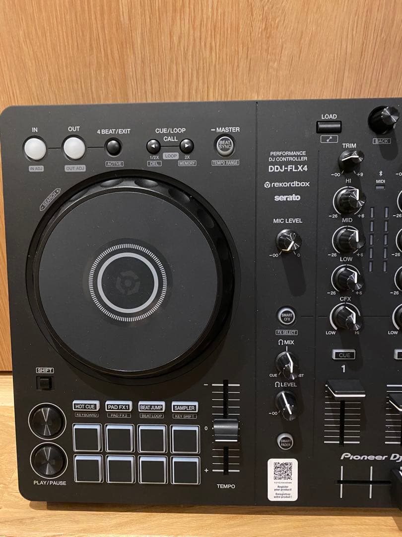 Pioneer DDJ-FLX4 コントローラー＋HDJ-X5＋DM-40D