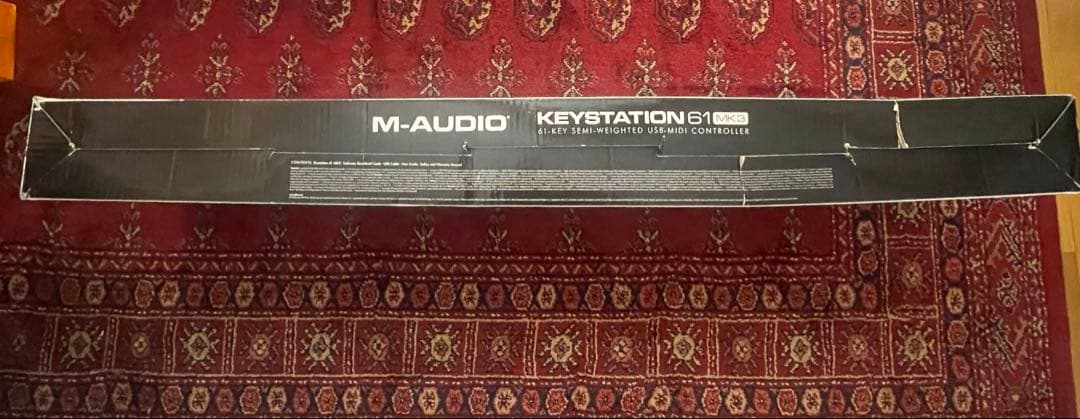 M-Audio KEYSTATION 61 MK3 MIDIキーボード