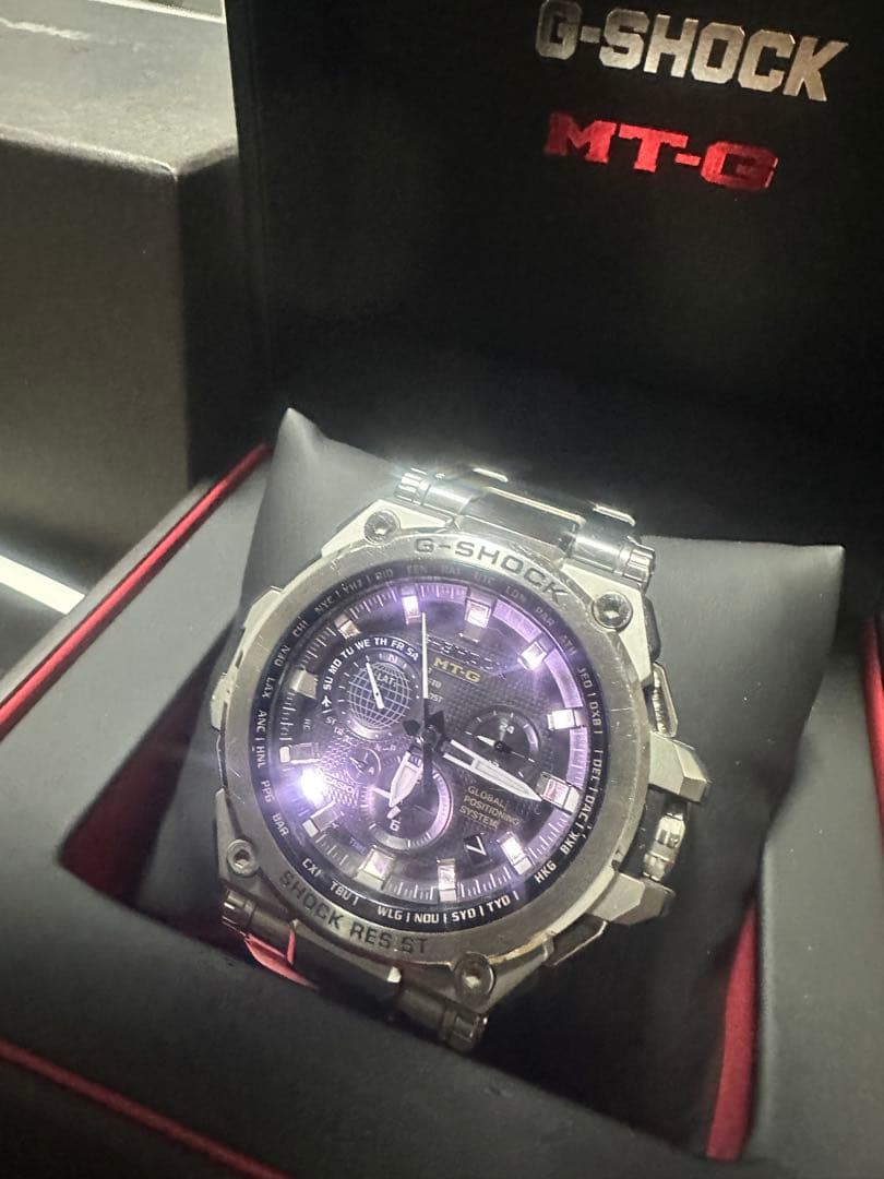 G-SHOCK GPSハイブリッド電波ソーラー MTG-G1000D-1A2JF