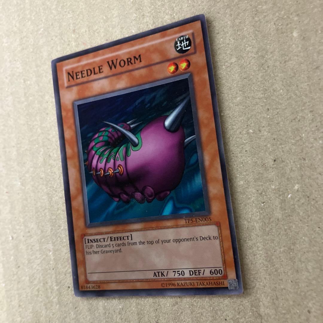 遊戯王 英語版 北米 TP5 ニードルワーム スーパーレア