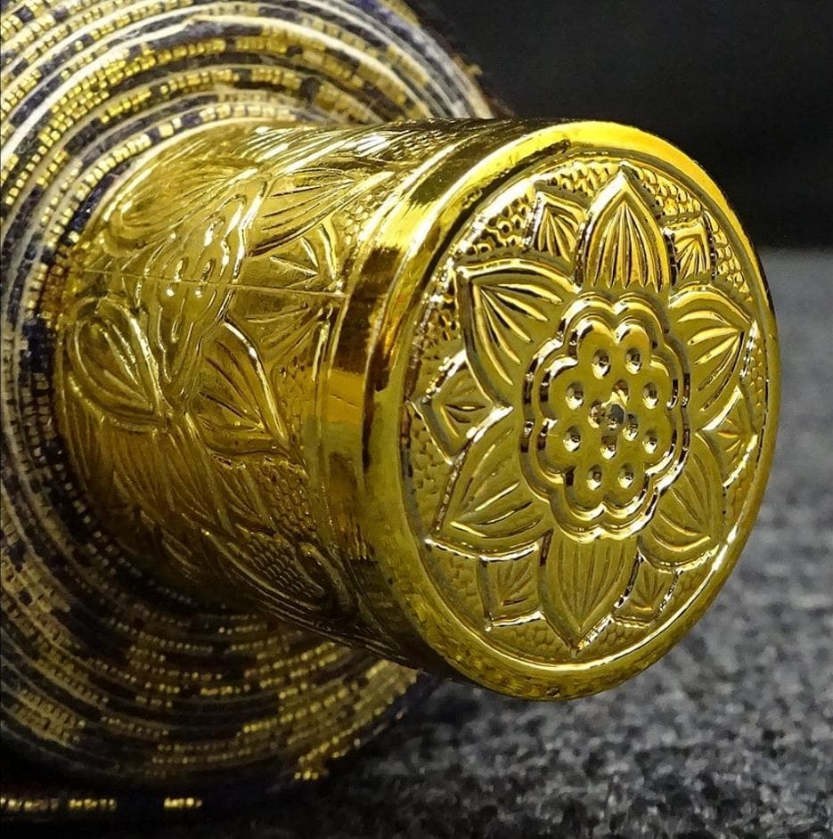 掛軸 香雲『六字名号』法事掛け 仏書 絹本 肉筆 共箱付 掛け軸 g09288