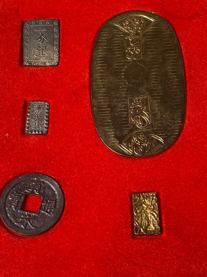 1759❣️ 佐渡小判 古銭 佐渡小判 佐字一分判金 天保一分銀 嘉永一朱