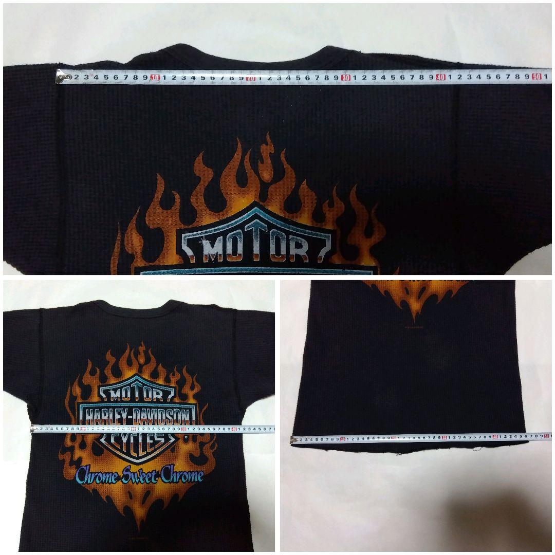 90s USA製 ハーレーダビットソン HOLOUBEK フレイム Tシャツ