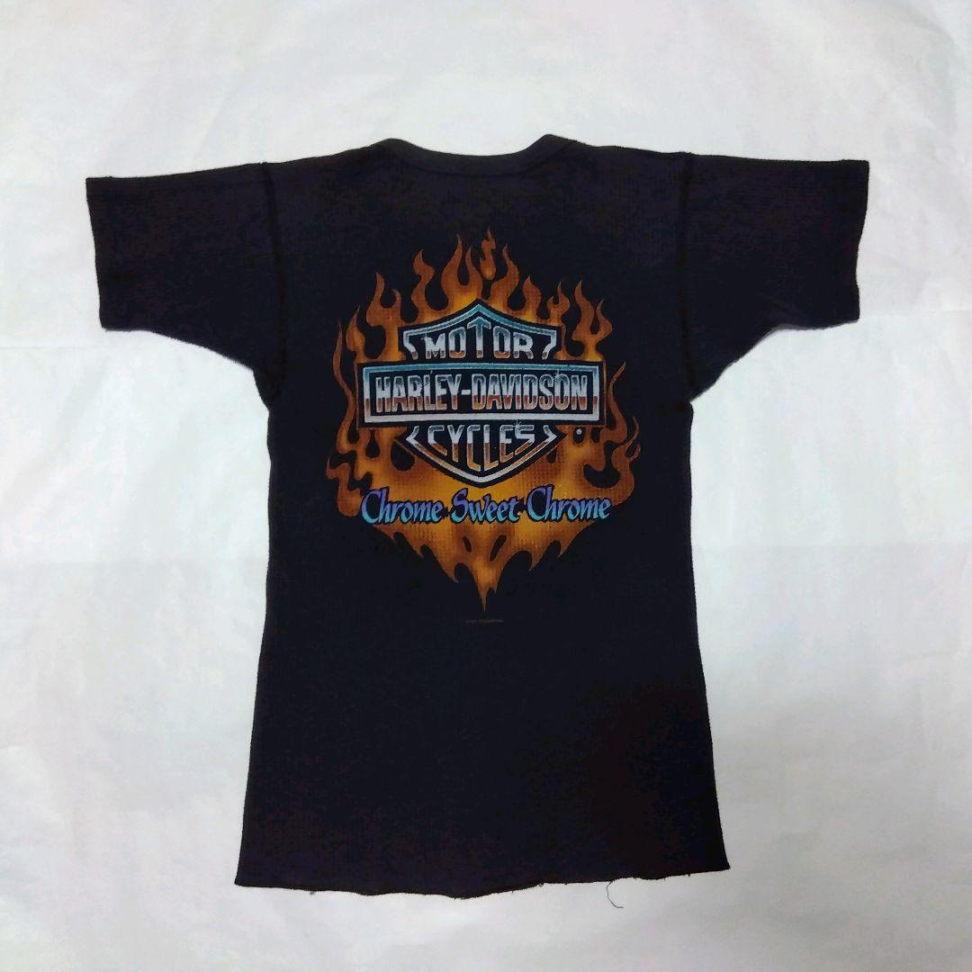 90s USA製 ハーレーダビットソン HOLOUBEK フレイム Tシャツ