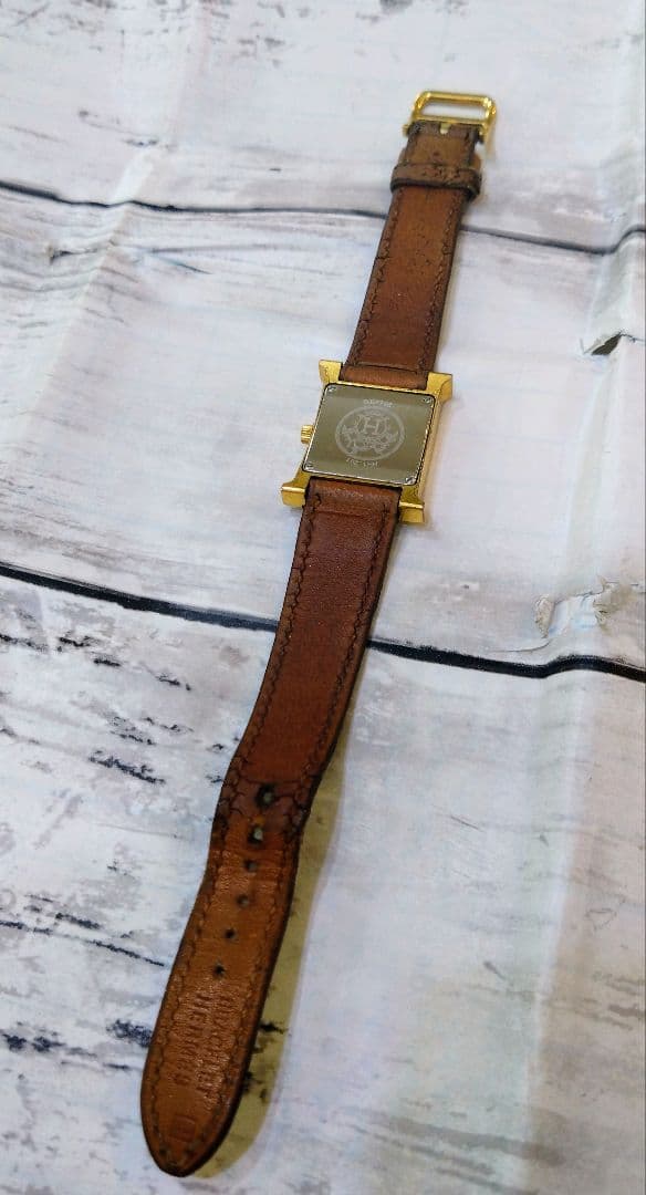 エルメス　エトゥープ　 腕時計　レディースウォッチ　ゴールド