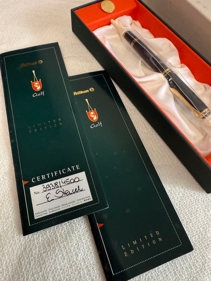 ペリカン万年筆限定品、ゴルフ