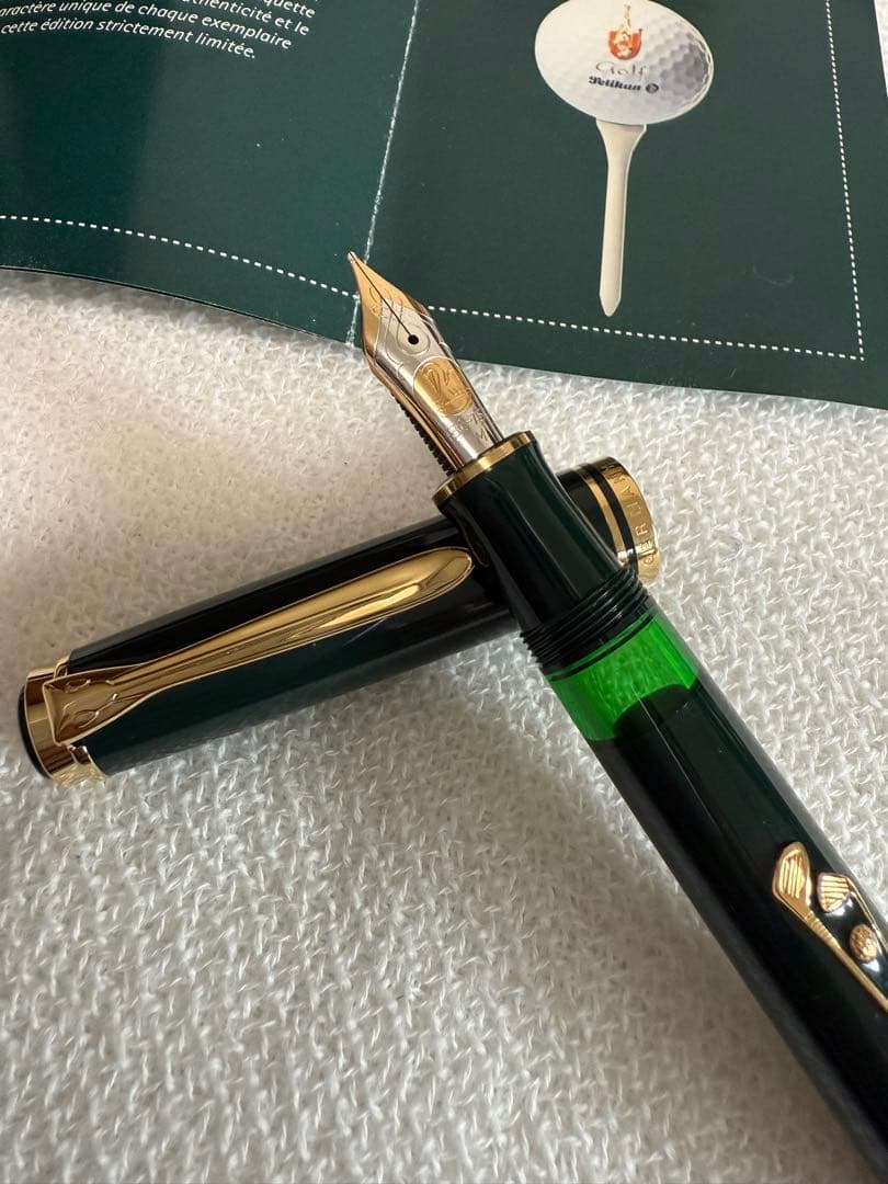ペリカン万年筆限定品、ゴルフ