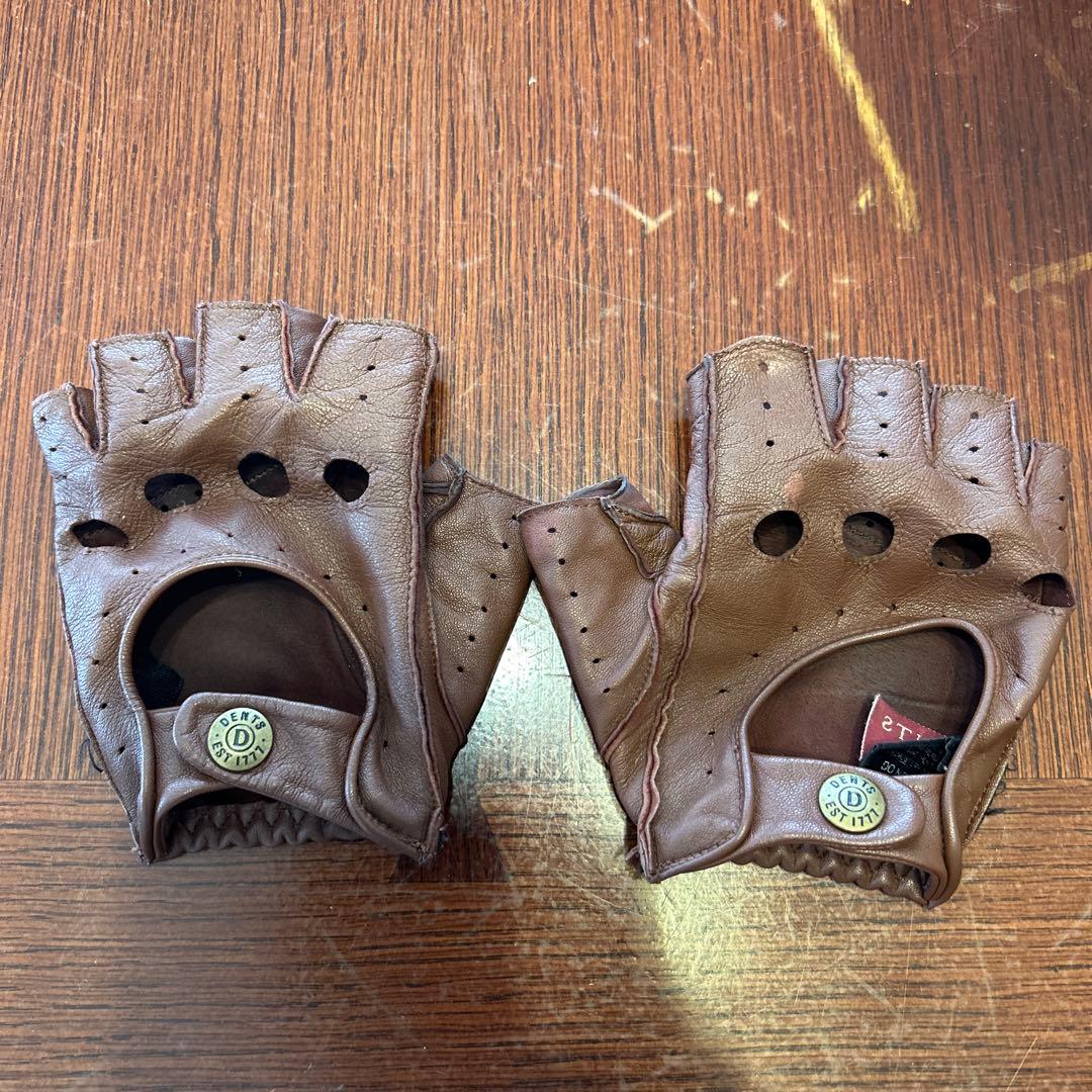 デンツ　ドライビンググローブ　指なし