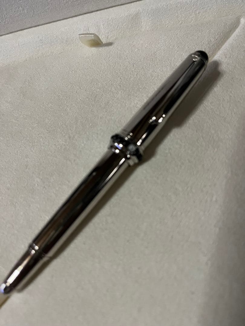 モンブラン 万年筆 114 アルチザン ホワイトパール オニキス