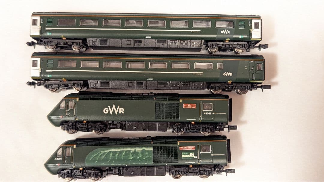 鉄道模型 GAUGEMASTER CLASS43 HST GWR Castl Set