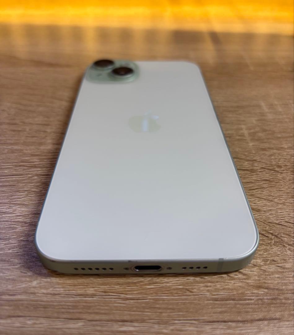 【長介】iPhone 15 Plus ミッドナイトグリーン 256GB