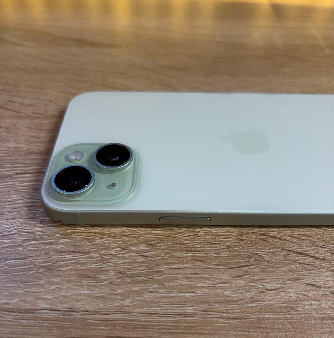 【長介】iPhone 15 Plus ミッドナイトグリーン 256GB