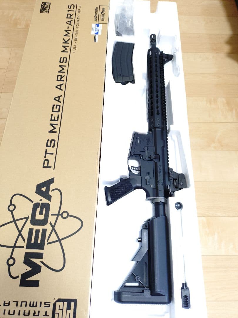 KSC ガスブローバックライフル　PTS MEGA ARMS MKM AR-15