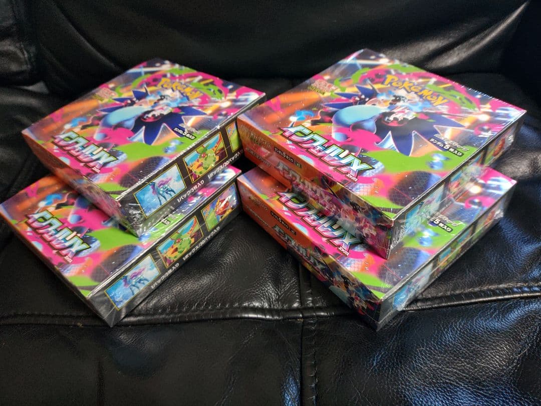 インフェルノX ポケカ シュリンク付き 4BOX
