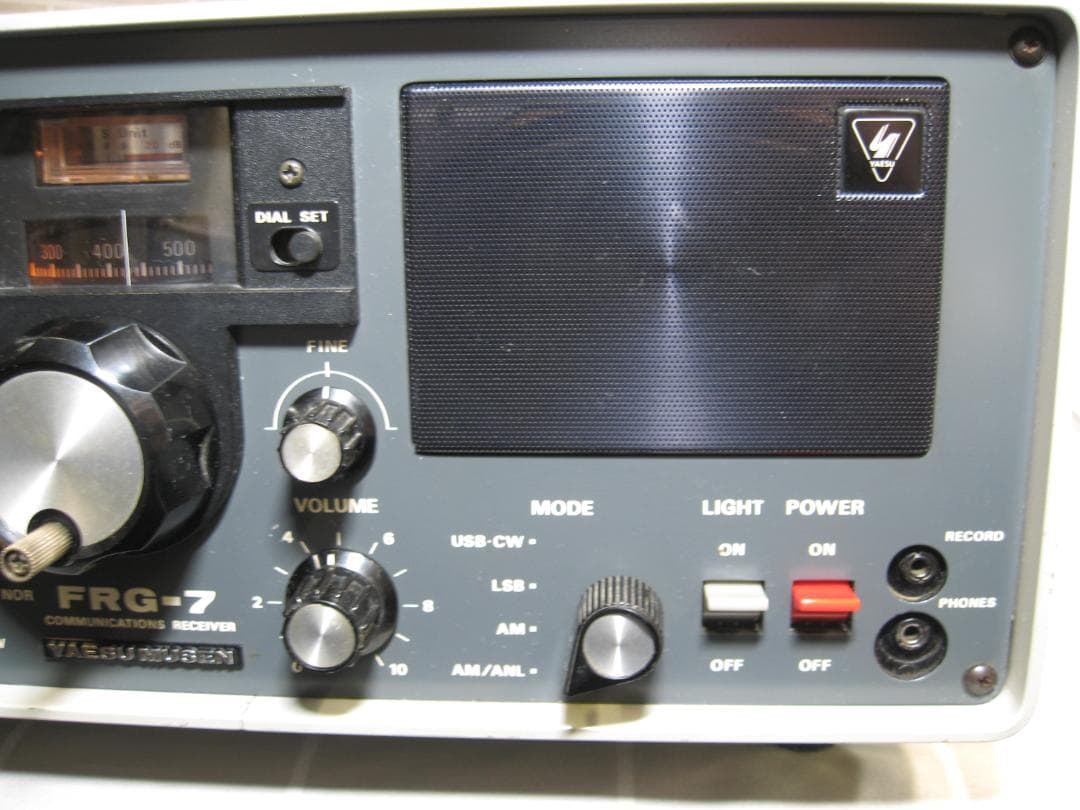 八重洲無線 コミュニケーションズレシーバー 受信機 FRG-7 動作品