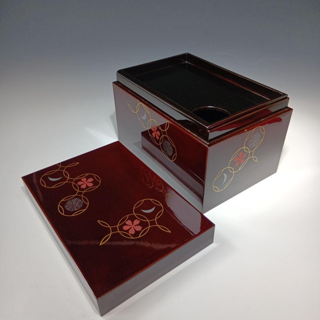 値下げ茶道具　蒔絵茶箱一式