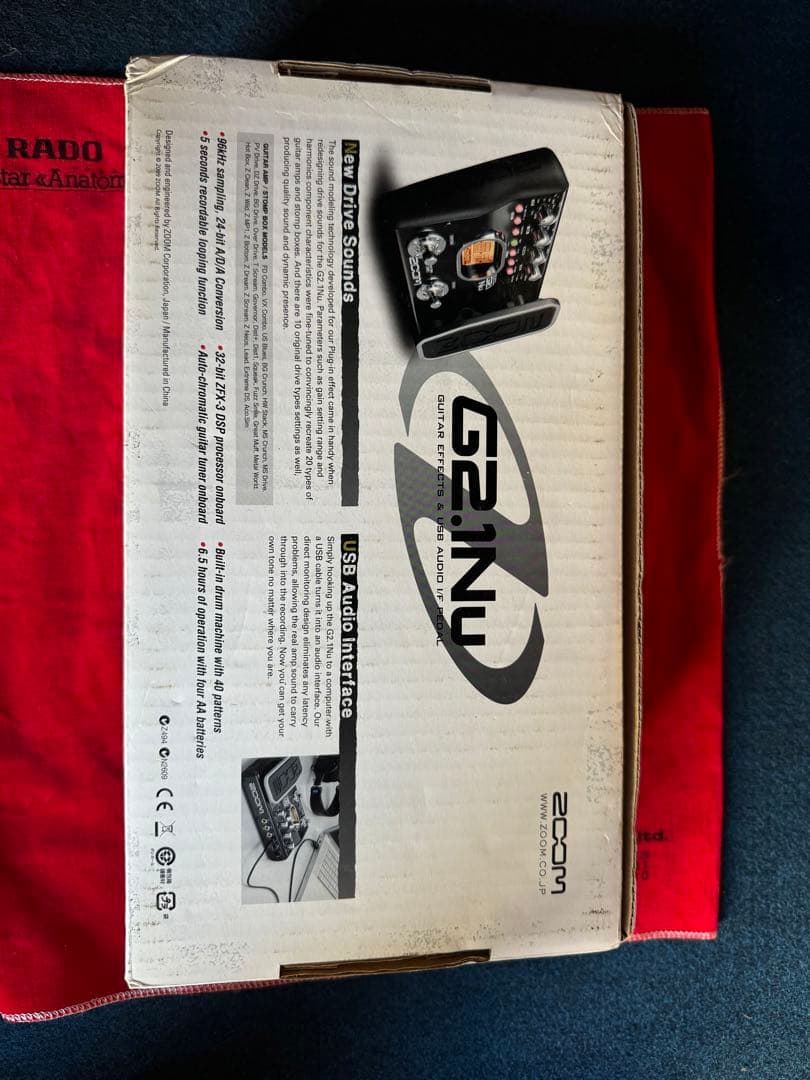 ギター ZOOM G2.1Nu.