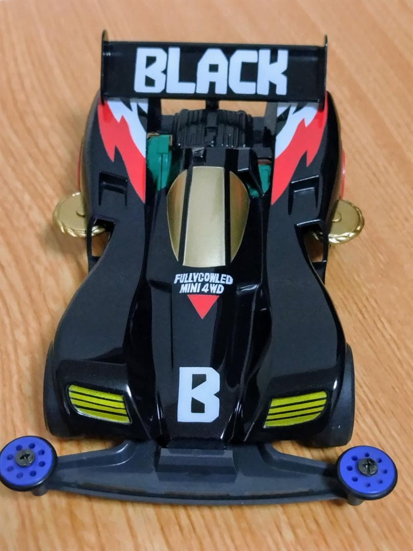 ミニ四駆 ブラックセイバー アニメ版全塗装完成品