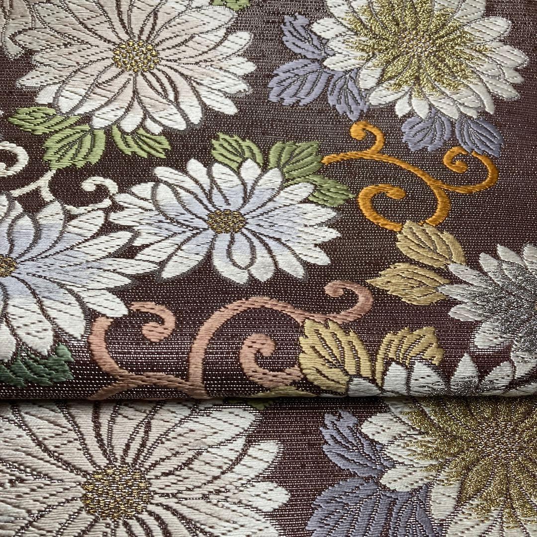 ⭐︎Yuu様⭐︎正絹袋帯　菊柄