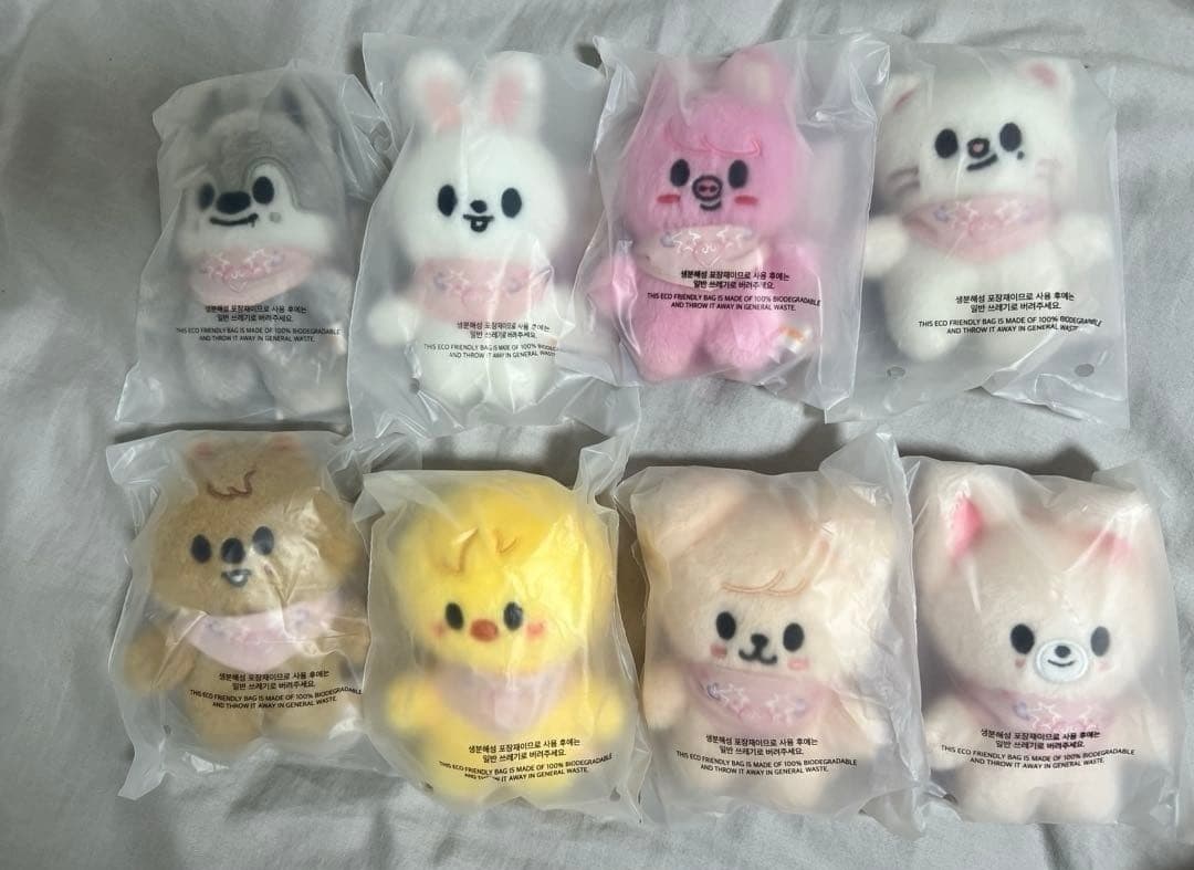 skzoo 10cm ぬいぐるみ　8個　セット　ぬい コンプ トレカ付き