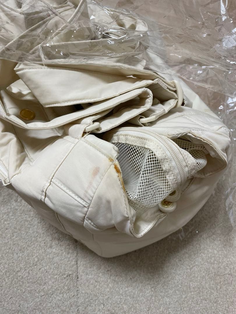 MILLIONG コットンキャンディバッグ　バニラクリーム