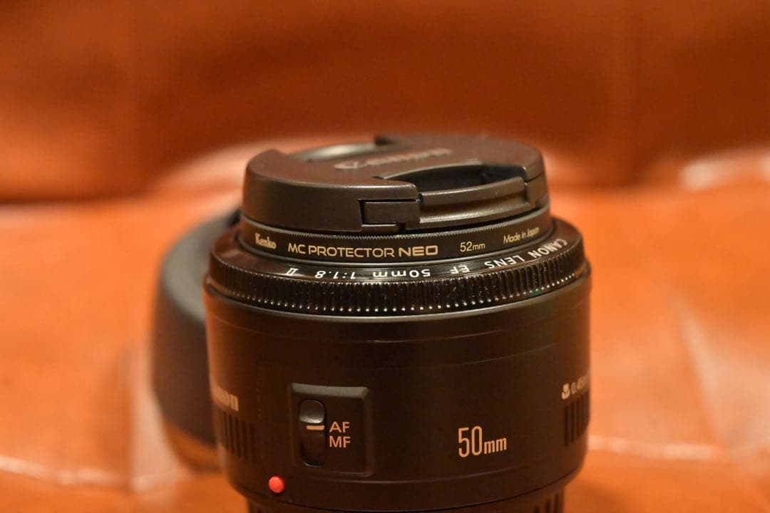 フード付属 美品 Canon EF 50mm F1.8 II