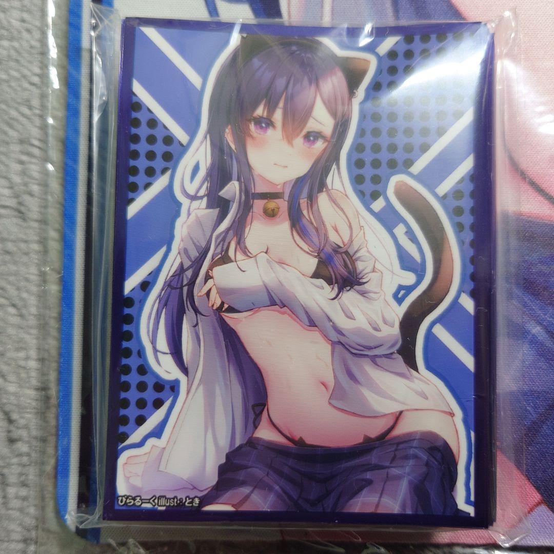 α3 ぶいすぽっ! Ｙシャツ&下着&猫コス 一ノ瀬うるは スリーブ&プレイマット