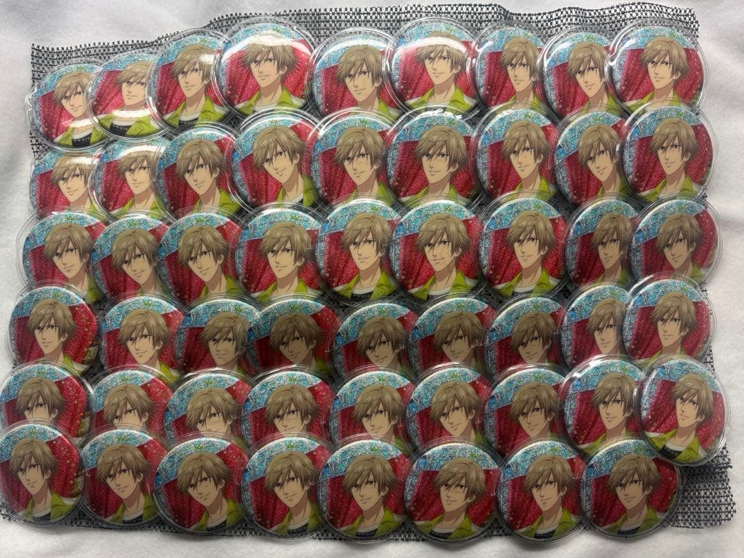 テニプリ テニスの王子様 白石蔵ノ介 Best team ホロ缶 缶バッジ