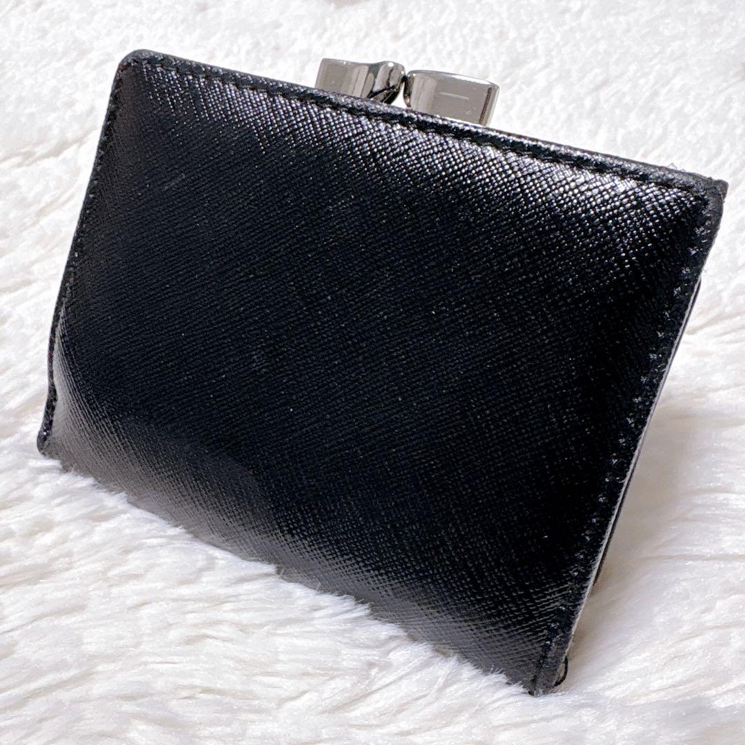 ♡希少♡ヴィヴィアンウエストウッド ディアマンテ ハート がま口 三つ折り財布