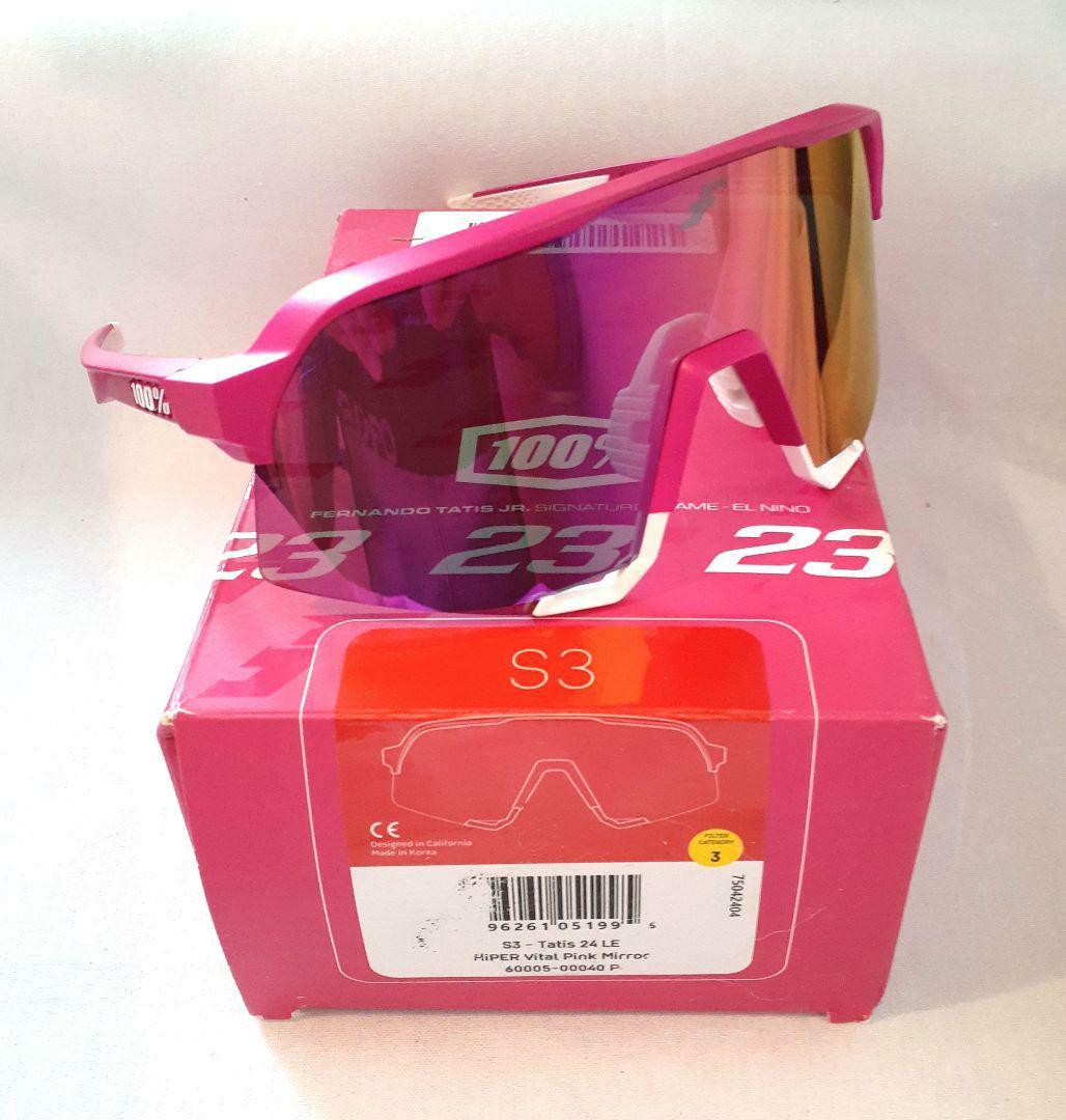 100% S3 タティス 2024 ワンハンドレッド サングラス