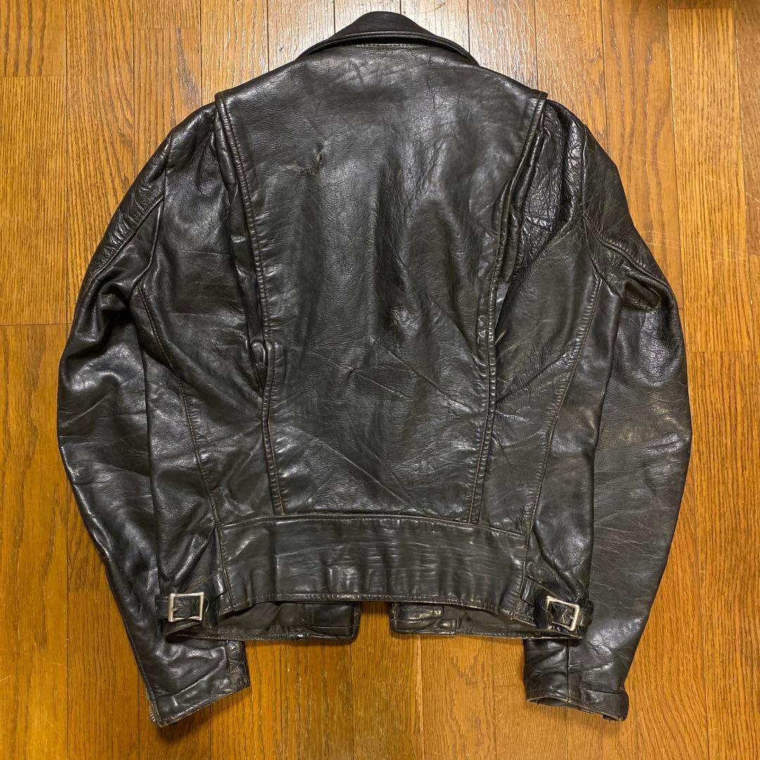 60s Brooks シングルレザージャケット ビンテージ usa 製