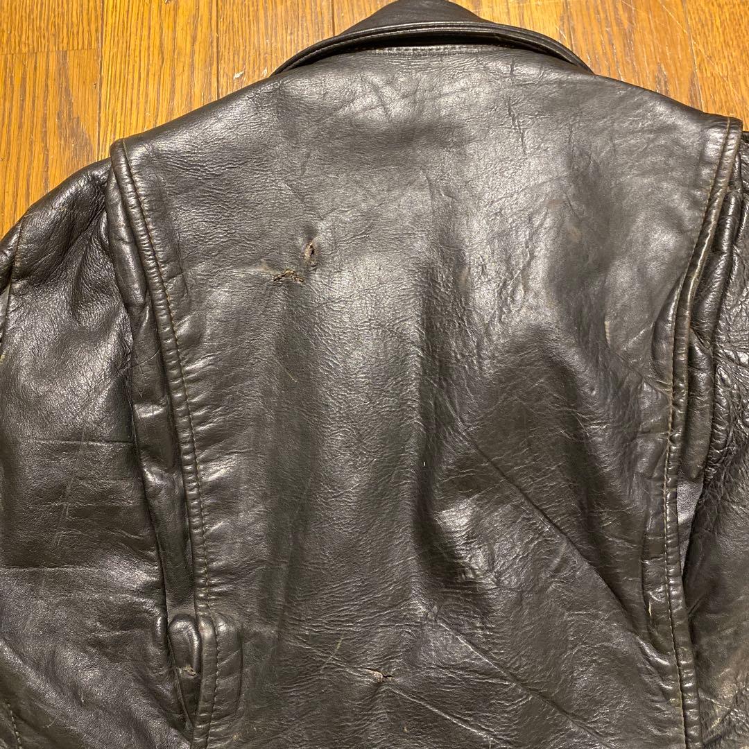 60s Brooks シングルレザージャケット ビンテージ usa 製
