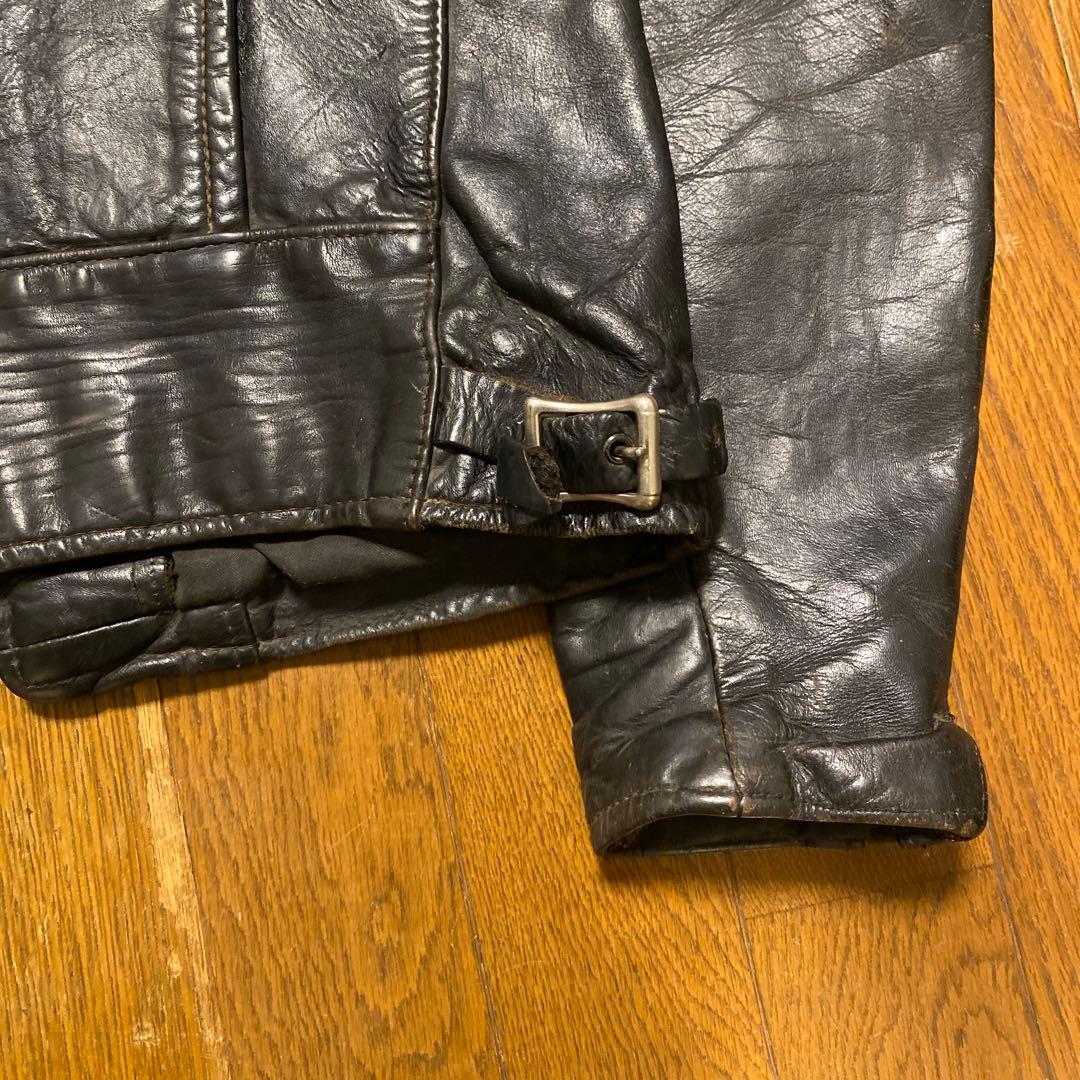 60s Brooks シングルレザージャケット ビンテージ usa 製