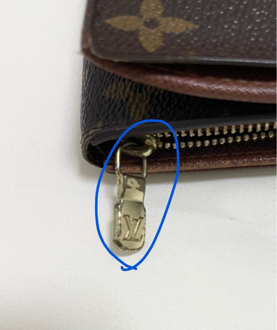 LOUIS VUITTON M61730 モノグラム ポルトモネ トレゾール