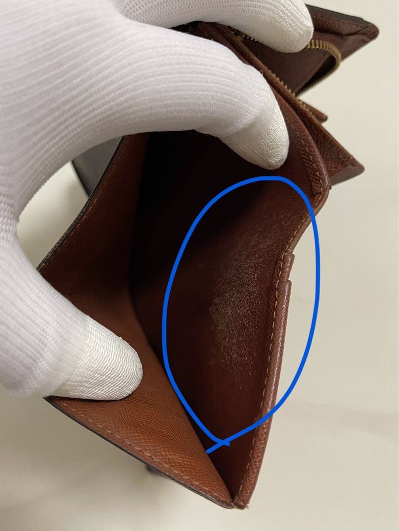 LOUIS VUITTON M61730 モノグラム ポルトモネ トレゾール