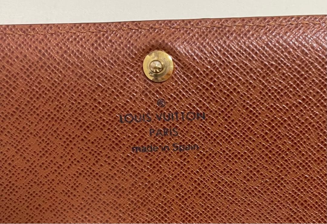 LOUIS VUITTON M61730 モノグラム ポルトモネ トレゾール