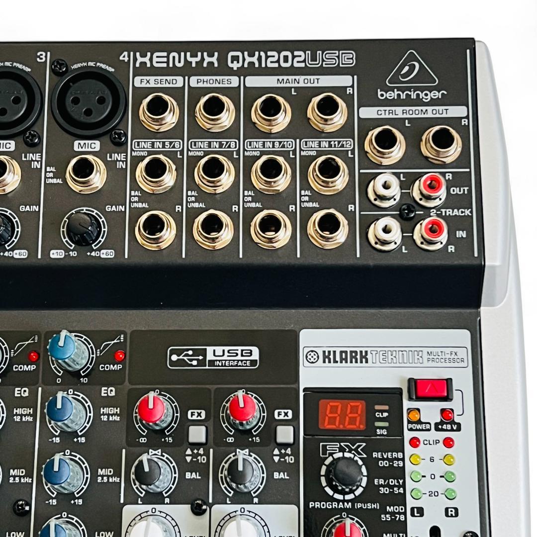 BEHRINGER アナログミキサー XENYX QX1202USB