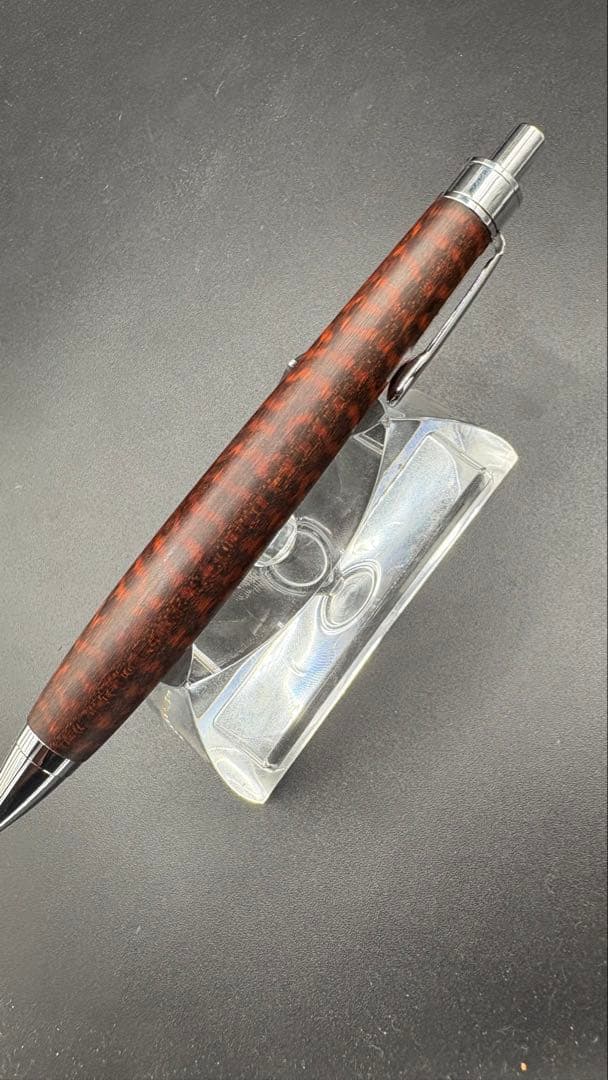 475 超極上　スネークウッド　木軸シャーペン　木軸ボールペン