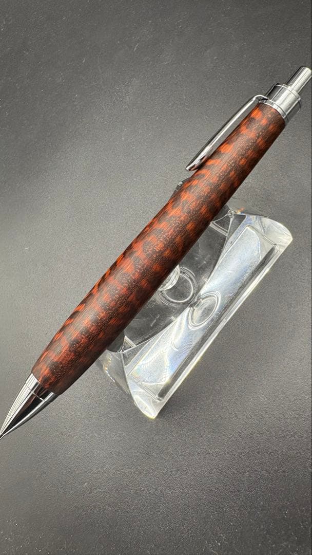 475 超極上　スネークウッド　木軸シャーペン　木軸ボールペン