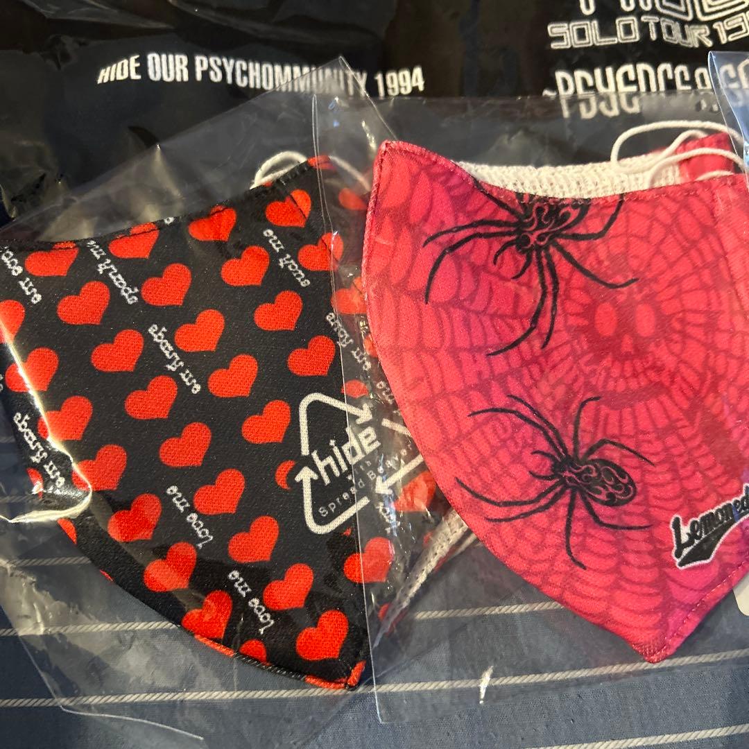 希少★hide ショルダーバッグ　手提げバッグ　マスク４種類　レモネード