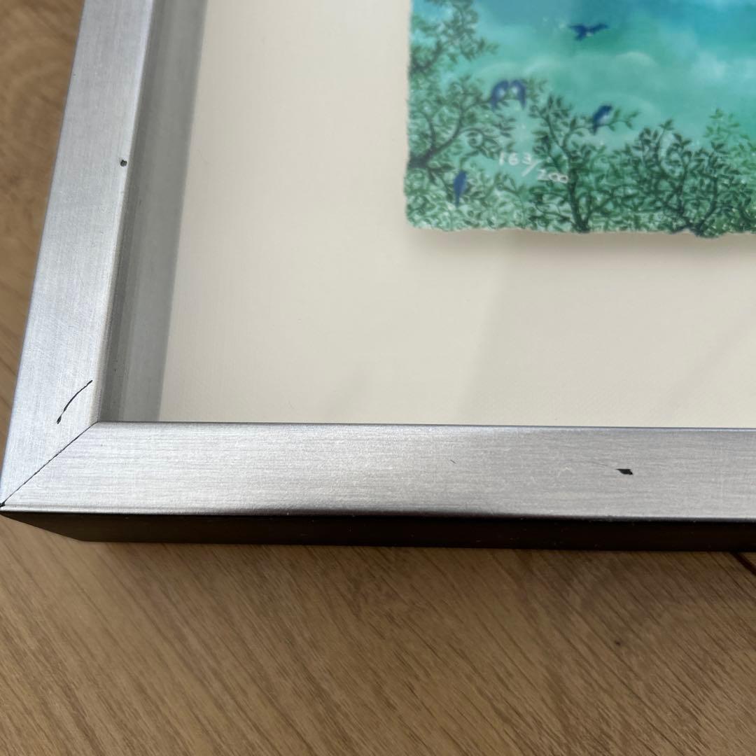 横山真弥　青い鳥の来る所　アーカバイル・プリント