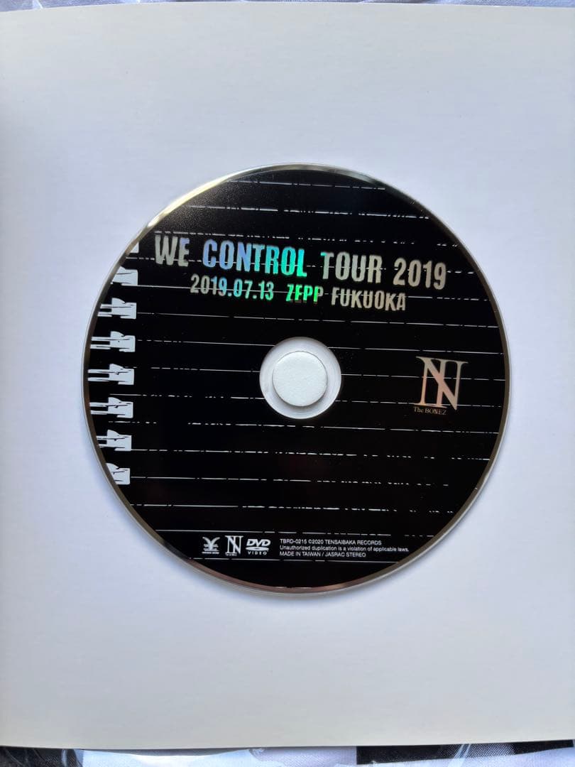 TheBONEZ WE CONTROL TOUR 2019 メモリアルパック