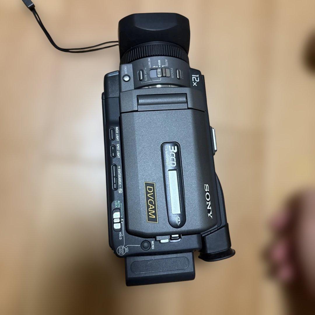 SONY DVCAM ビデオカメラ 12倍ズーム