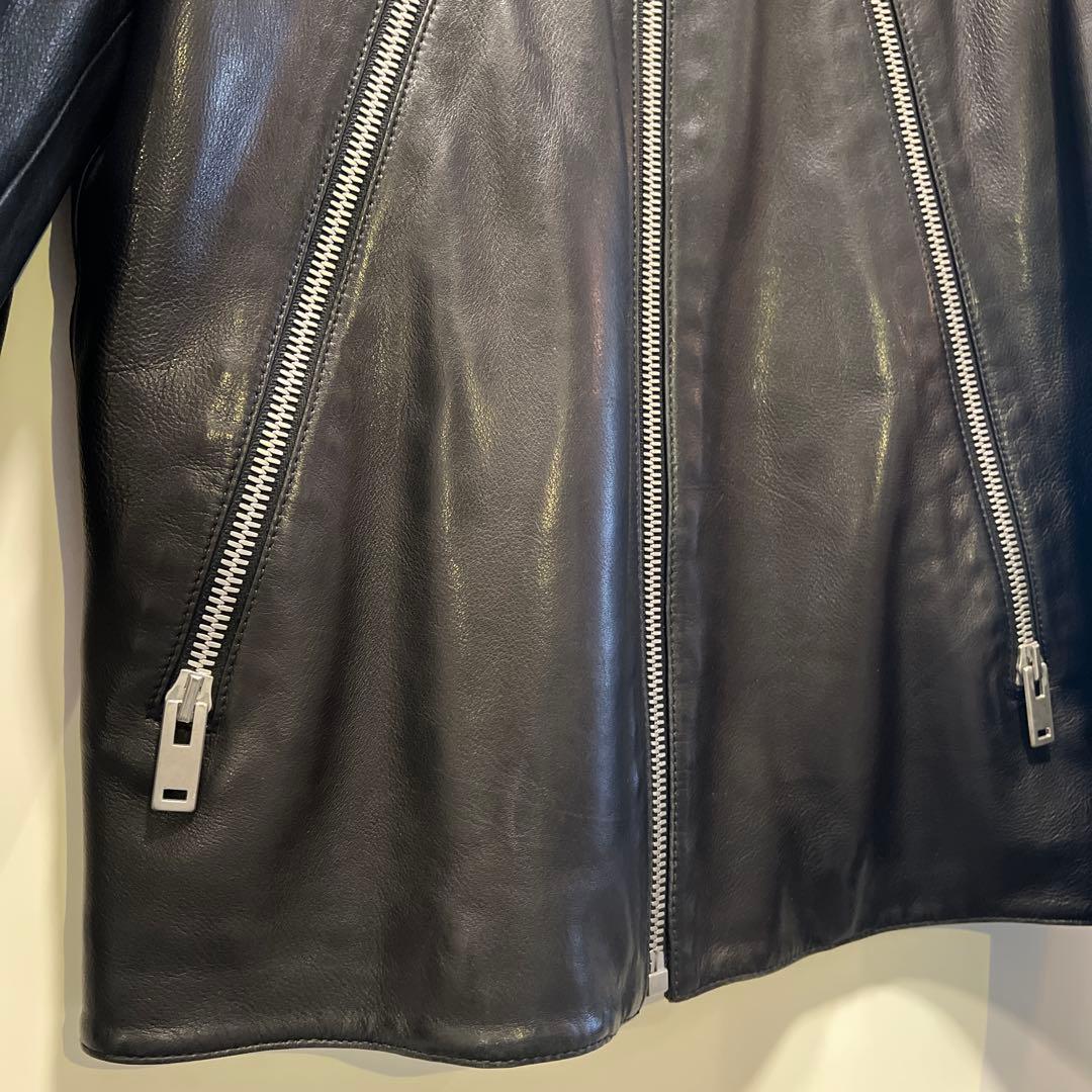 メゾンマルジェラ ハの字ライダース 18ss 5-ZIP JACKET 44
