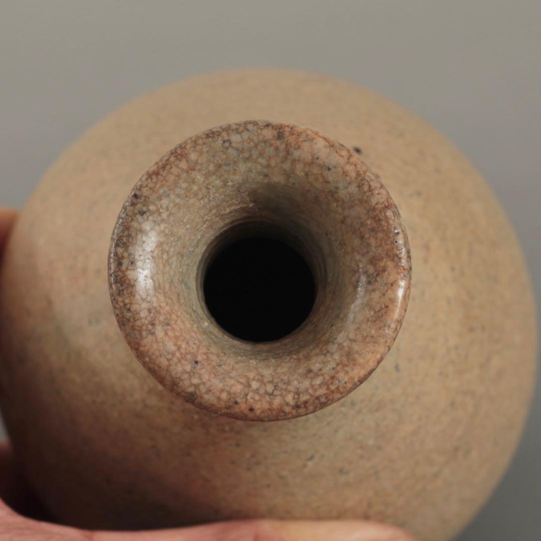 李朝 無地刷毛目 井戸手 徳利 酒器 古美術 古道具 アンティーク 朝鮮美術