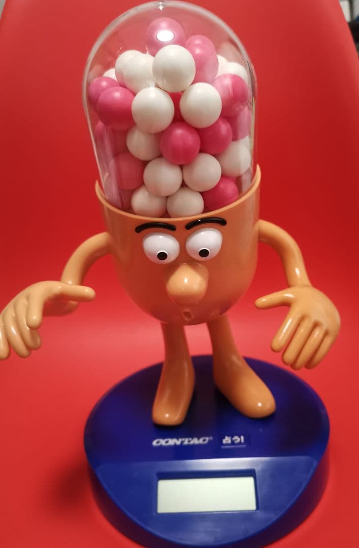 ミスターコンタック 時計＆占い機能付きフィギュア希少当選品