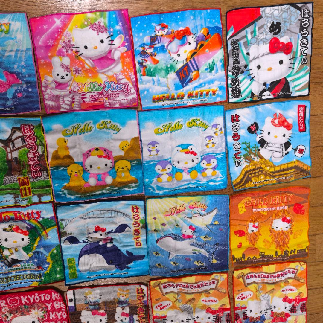 ハローキティ / hello kitty ご当地ハンカチ/56枚セット